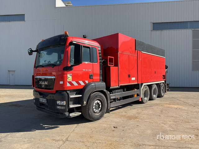 2012 MAN TGS35.440 2011 MTS SB299 on Camion Aspira ... Vacuum Excavator Truck - Camion vidangeur: photos 1 2012 MAN TGS35.440 2011 MTS SB299 on Camion Aspira ... Vacuum Excavator Truck - Camion vidangeur: photos 1