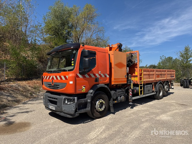 2012 Renault Premium 380DXi Fassi F155A.0.23 6000 kg Articu ... Flatbed Truck with Crane - Camion plateau, Camion grue: photos 2 2012 Renault Premium 380DXi Fassi F155A.0.23 6000 kg Articu ... Flatbed Truck with Crane - Camion plateau, Camion grue: photos 2