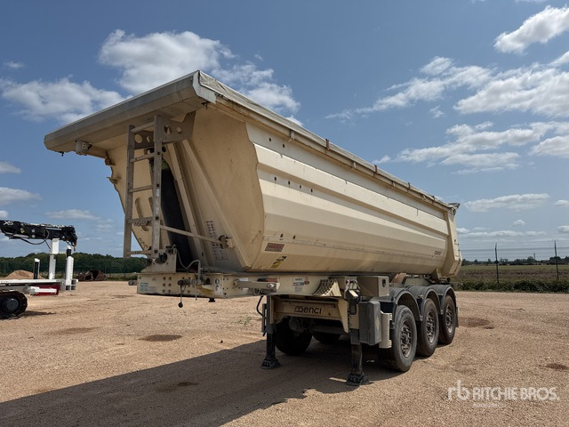 2019 Menci S7R Tri/A Remorque Benne 3 Essieux End Dump Trailer - Semi-remorque benne: photos 1 2019 Menci S7R Tri/A Remorque Benne 3 Essieux End Dump Trailer - Semi-remorque benne: photos 1