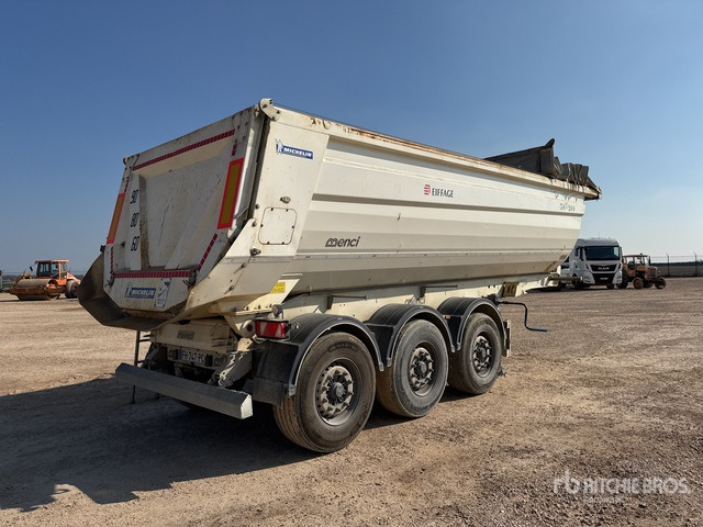 2019 Menci S7R Tri/A Remorque Benne Alu 3 Essieux End Dump Trailer - Broyeur/ Épareuse: photos 4 2019 Menci S7R Tri/A Remorque Benne Alu 3 Essieux End Dump Trailer - Broyeur/ Épareuse: photos 4