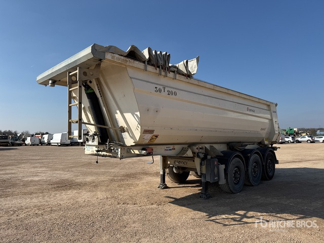 2019 Menci S7R Tri/A Remorque Benne Alu 3 Essieux End Dump Trailer - Broyeur/ Épareuse: photos 2 2019 Menci S7R Tri/A Remorque Benne Alu 3 Essieux End Dump Trailer - Broyeur/ Épareuse: photos 2