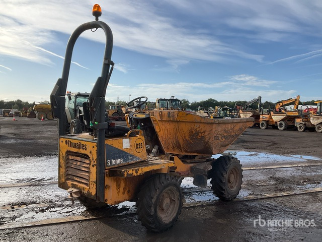 2012 Thwaites MACH573 3 ton 4x4 Swivel Dumper - Mini tombereau: photos 3 2012 Thwaites MACH573 3 ton 4x4 Swivel Dumper - Mini tombereau: photos 3