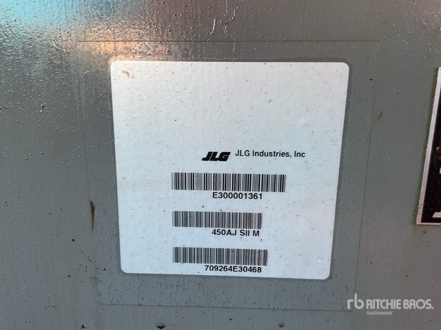 2013 JLG 450AJ 4WD Diesel Articulating Boom Lift - Nacelle articulée: photos 3 2013 JLG 450AJ 4WD Diesel Articulating Boom Lift - Nacelle articulée: photos 3