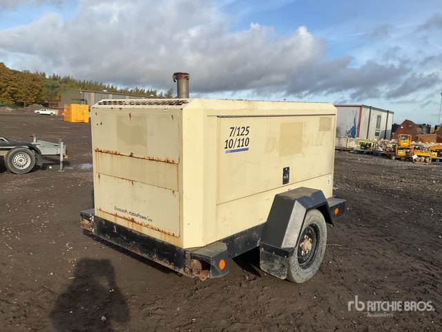 2015 Doosan 7125-10110 Mobile Air Compressor - Compresseur d'air: photos 3 2015 Doosan 7125-10110 Mobile Air Compressor - Compresseur d'air: photos 3