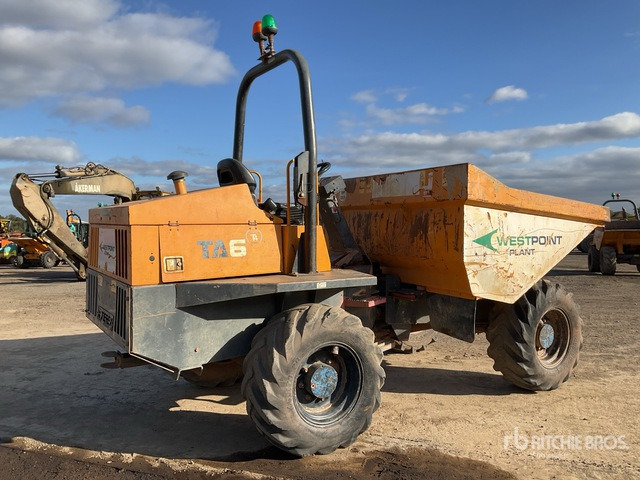 2015 Terex TA6 6 ton 4x4 Dumper - Mini tombereau: photos 4 2015 Terex TA6 6 ton 4x4 Dumper - Mini tombereau: photos 4