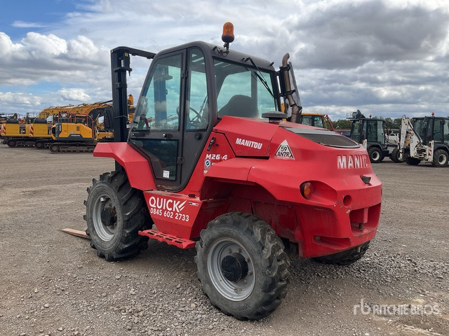2016 Manitou M26-4 2600 kg 4x4 (Inoperable) Rough Terrain Forklift - Chariot tout terrain: photos 4 2016 Manitou M26-4 2600 kg 4x4 (Inoperable) Rough Terrain Forklift - Chariot tout terrain: photos 4