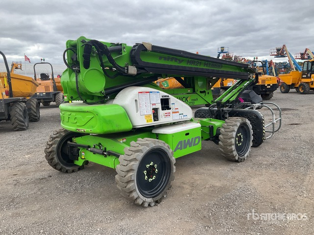 2016 Nifty HR21 4WD Hybrid (Inoperable) Articulating Boom Lift - Nacelle articulée: photos 3 2016 Nifty HR21 4WD Hybrid (Inoperable) Articulating Boom Lift - Nacelle articulée: photos 3