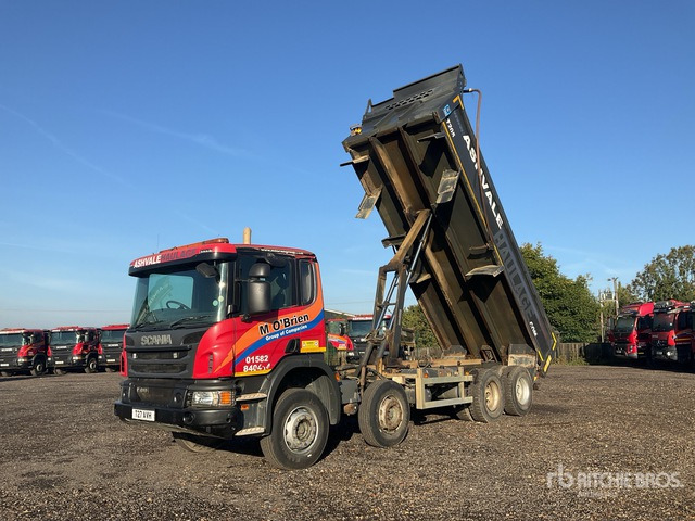 2016 Scania P410 8x4 Twin-Steer Tri/A Dump Truck - Camion benne: photos 2 2016 Scania P410 8x4 Twin-Steer Tri/A Dump Truck - Camion benne: photos 2