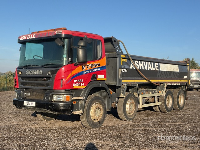 2016 Scania P410 8x4 Twin-Steer Tri/A Dump Truck - Camion benne: photos 1 2016 Scania P410 8x4 Twin-Steer Tri/A Dump Truck - Camion benne: photos 1
