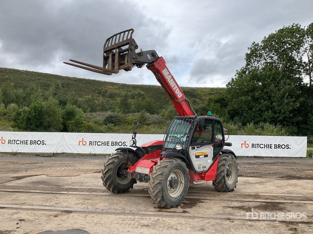 2017 Manitou MT732 Telehandler - Chariot télescopique: photos 1 2017 Manitou MT732 Telehandler - Chariot télescopique: photos 1