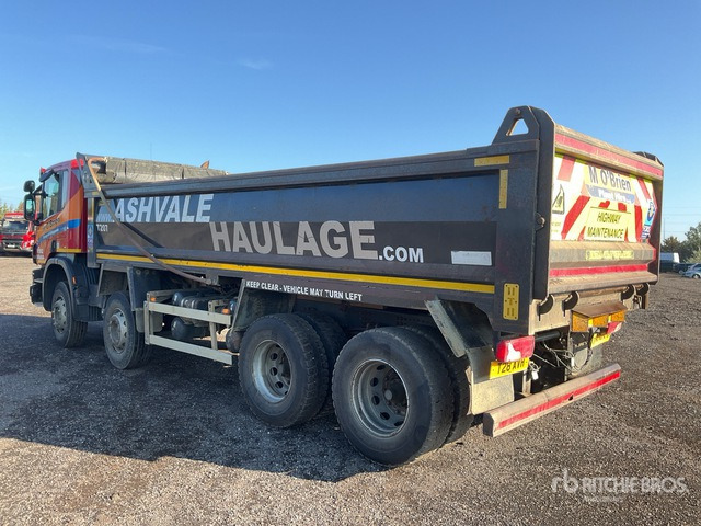2017 Scania P410 8x4 Twin-Steer Tri/A Dump Truck - Camion benne: photos 3 2017 Scania P410 8x4 Twin-Steer Tri/A Dump Truck - Camion benne: photos 3