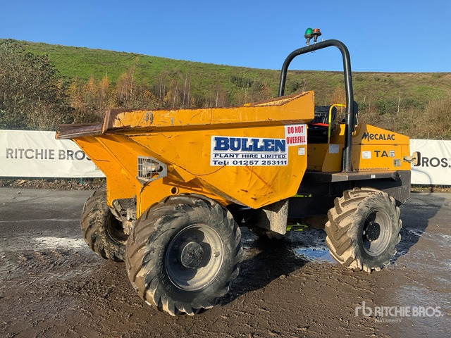 2018 Mecalac TA6 6 t 4x4 Dumper - Tombereau: photos 1 2018 Mecalac TA6 6 t 4x4 Dumper - Tombereau: photos 1