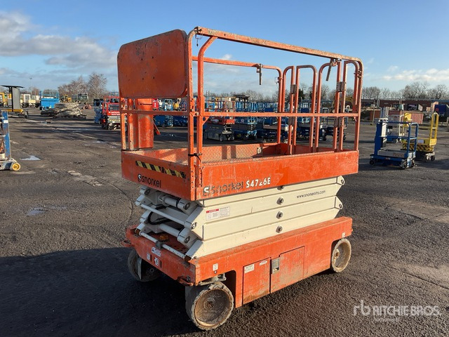 2018 Snorkel S4726E Electric Scissor Lift - Nacelle ciseaux: photos 1 2018 Snorkel S4726E Electric Scissor Lift - Nacelle ciseaux: photos 1