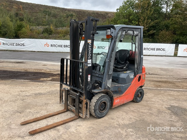 2018 Toyota 02-8FGF15 2018 Toyota 8FG15 Forklift Forklift - Chariot élévateur à gaz: photos 3 2018 Toyota 02-8FGF15 2018 Toyota 8FG15 Forklift Forklift - Chariot élévateur à gaz: photos 3