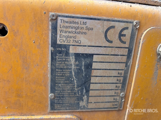 2020 Thwaites MACH2265 6 ton 4x4 Dumper - Mini tombereau: photos 2 2020 Thwaites MACH2265 6 ton 4x4 Dumper - Mini tombereau: photos 2