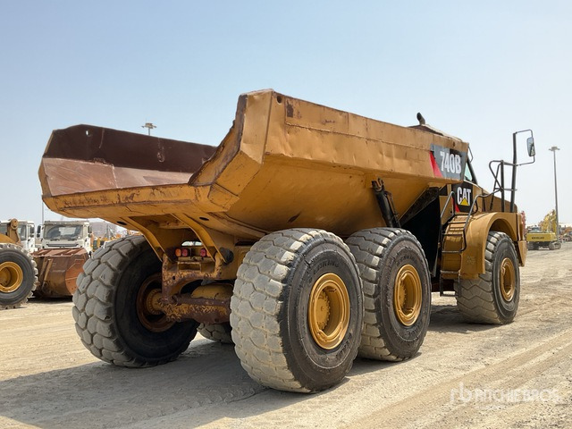 2012 Cat 740B Articulated Dump Truck - Tombereau articulé: photos 4 2012 Cat 740B Articulated Dump Truck - Tombereau articulé: photos 4