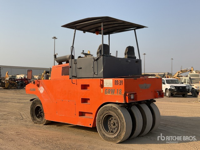 2015 Hamm GRW18 8 Wheel Pneumatic Roller - Compacteur à pneus: photos 4 2015 Hamm GRW18 8 Wheel Pneumatic Roller - Compacteur à pneus: photos 4