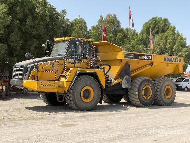 2015 Komatsu HM400-3 Articulated Dump Truck - Tombereau articulé: photos 1 2015 Komatsu HM400-3 Articulated Dump Truck - Tombereau articulé: photos 1