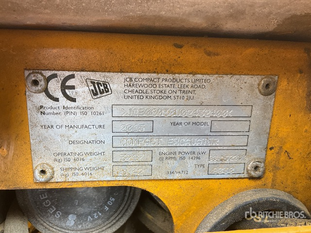 2016 JCB 8030 - Mini pelle: photos 1 2016 JCB 8030 - Mini pelle: photos 1