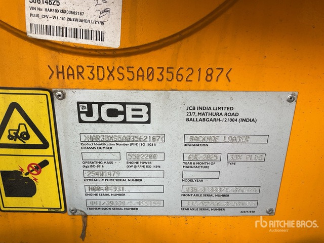 2025 JCB 3DX 4x4 (Unused) Backhoe Loader - Tractopelle: photos 1 2025 JCB 3DX 4x4 (Unused) Backhoe Loader - Tractopelle: photos 1