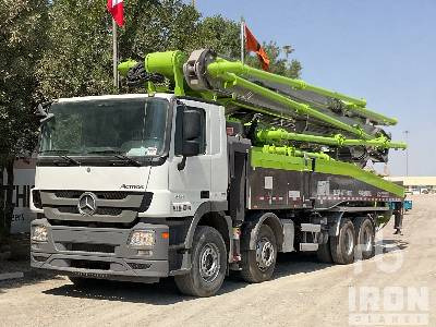 MERCEDES-BENZ ACTROS 4141 2018 Zoomlion 56X-6RZ 56 m on 8 ... - Camion pompe: photos 1 MERCEDES-BENZ ACTROS 4141 2018 Zoomlion 56X-6RZ 56 m on 8 ... - Camion pompe: photos 1