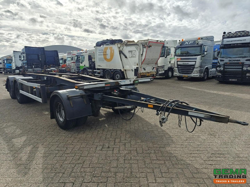 A.J.K. AETL/10-28/19.5 3-Assen Gigant - ContainerSysteem 7m - LiftAs - Trommelremmen - Luchtvering - Centrale Smering - Remorque porte-conteneur/ Caisse mobile: photos 3 A.J.K. AETL/10-28/19.5 3-Assen Gigant - ContainerSysteem 7m - LiftAs - Trommelremmen - Luchtvering - Centrale Smering - Remorque porte-conteneur/ Caisse mobile: photos 3