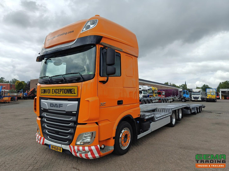 DAF XF 440 FAS 6x2 SuperSpaceCab Euro6C - Retarder + Recker 3-Assige Aanhanger - Wielkuipen - Hydraulische knik en uitschuifbaar - 02/2026 APK - Camion porte-voitures: photos 1 DAF XF 440 FAS 6x2 SuperSpaceCab Euro6C - Retarder + Recker 3-Assige Aanhanger - Wielkuipen - Hydraulische knik en uitschuifbaar - 02/2026 APK - Camion porte-voitures: photos 1