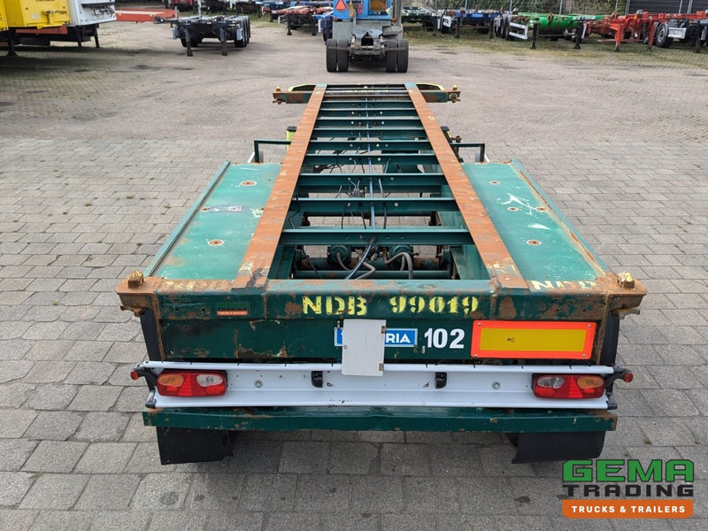 Flandria COP2B 2-Assen ROR Drumbrakes - Steel Suspension - 3140KG - 20FT (O1872) - Semi-remorque porte-conteneur/ Caisse mobile: photos 5 Flandria COP2B 2-Assen ROR Drumbrakes - Steel Suspension - 3140KG - 20FT (O1872) - Semi-remorque porte-conteneur/ Caisse mobile: photos 5