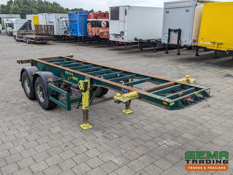Flandria OP CC 2A 2-Assen ROR DrumBrakes - Steel Suspension - 3110KG - 20FT (O1915) - Semi-remorque porte-conteneur/ Caisse mobile: photos 3 Flandria OP CC 2A 2-Assen ROR DrumBrakes - Steel Suspension - 3110KG - 20FT (O1915) - Semi-remorque porte-conteneur/ Caisse mobile: photos 3