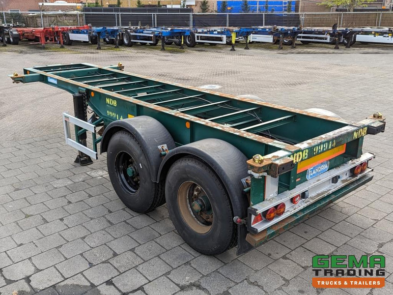 Flandria OP CC 2A 20FT 2-Assen ROR DrumBrakes - Leaf Suspension - 3120KG (O1789) - Semi-remorque porte-conteneur/ Caisse mobile: photos 3 Flandria OP CC 2A 20FT 2-Assen ROR DrumBrakes - Leaf Suspension - 3120KG (O1789) - Semi-remorque porte-conteneur/ Caisse mobile: photos 3