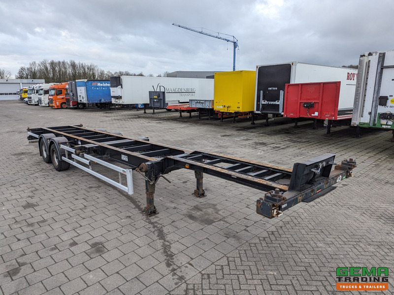 Floor FLCO 12-18 2-Assen BPW - Trommelremmen - 2x 20FT en 40FT Aansluiting - 4140KG - Semi-remorque porte-conteneur/ Caisse mobile: photos 4 Floor FLCO 12-18 2-Assen BPW - Trommelremmen - 2x 20FT en 40FT Aansluiting - 4140KG - Semi-remorque porte-conteneur/ Caisse mobile: photos 4