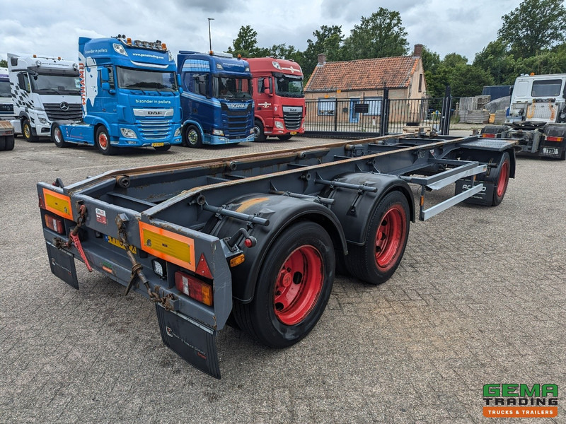 GS AC 2800 N 3-Assen BPW - ContainerAanhanger 7.10m - Blad Geveerd - Trommelremmen - Dubbellucht - Remorque porte-conteneur/ Caisse mobile: photos 1 GS AC 2800 N 3-Assen BPW - ContainerAanhanger 7.10m - Blad Geveerd - Trommelremmen - Dubbellucht - Remorque porte-conteneur/ Caisse mobile: photos 1