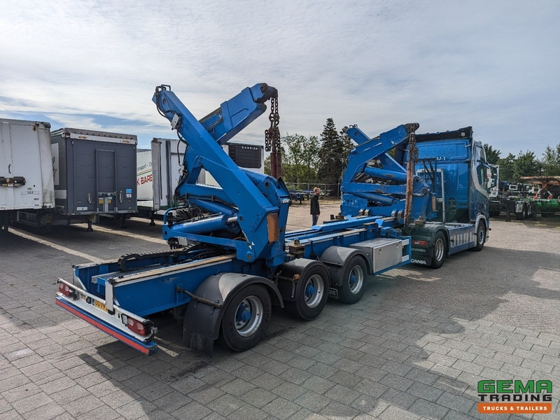 HAMMAR 151 HL 3-Assen - SideLoader36T - ContainerStacking - Gooseneck - Extended Boom - Afstandbediening - Semi-remorque porte-conteneur/ Caisse mobile: photos 5 HAMMAR 151 HL 3-Assen - SideLoader36T - ContainerStacking - Gooseneck - Extended Boom - Afstandbediening - Semi-remorque porte-conteneur/ Caisse mobile: photos 5