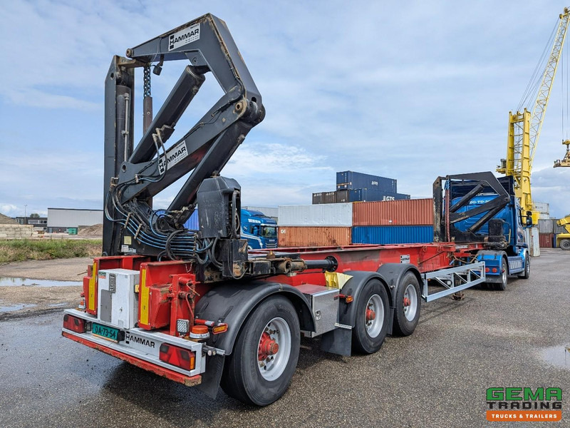HAMMAR 160 HE 3-Assen - SideLoader - 33T - ContainerStacking - Afstandbediening - Semi-remorque porte-conteneur/ Caisse mobile: photos 2 HAMMAR 160 HE 3-Assen - SideLoader - 33T - ContainerStacking - Afstandbediening - Semi-remorque porte-conteneur/ Caisse mobile: photos 2