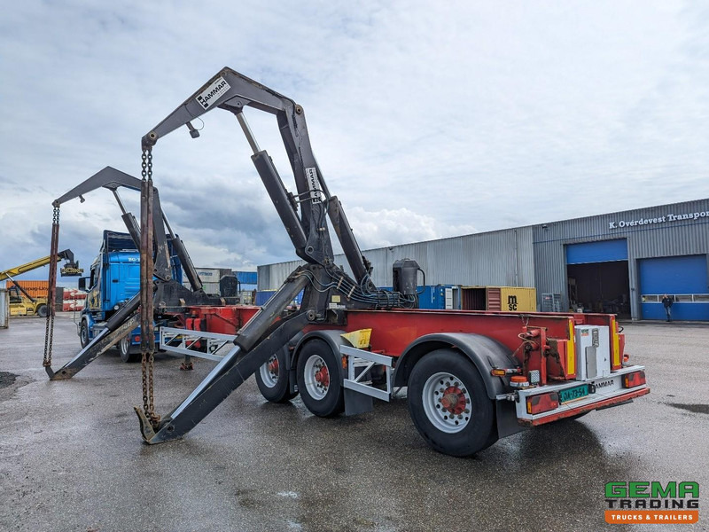 Semi-remorque porte-conteneur/ Caisse mobile HAMMAR 160 HE 3-Assen - SideLoader - 33T - ContainerStacking - Afstandbediening: photos 6 Semi-remorque porte-conteneur/ Caisse mobile HAMMAR 160 HE 3-Assen - SideLoader - 33T - ContainerStacking - Afstandbediening: photos 6