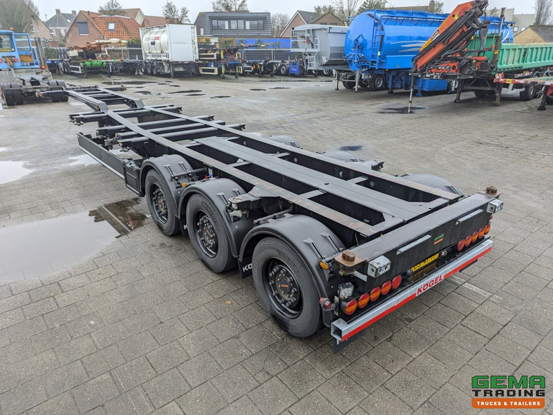 Kögel PORT 45 SIMPLEX BlackEdition - 2 LiftAssen - LZV Gekeurd - Alle aansluitingen - TOP! 07/2025APK - Semi-remorque porte-conteneur/ Caisse mobile: photos 5 Kögel PORT 45 SIMPLEX BlackEdition - 2 LiftAssen - LZV Gekeurd - Alle aansluitingen - TOP! 07/2025APK - Semi-remorque porte-conteneur/ Caisse mobile: photos 5