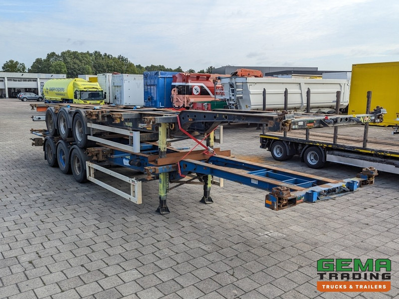 Krone SD 3-Assen BPW DrumBrakes - All Connections - Package of 2 (O1883) - Semi-remorque porte-conteneur/ Caisse mobile: photos 4 Krone SD 3-Assen BPW DrumBrakes - All Connections - Package of 2 (O1883) - Semi-remorque porte-conteneur/ Caisse mobile: photos 4