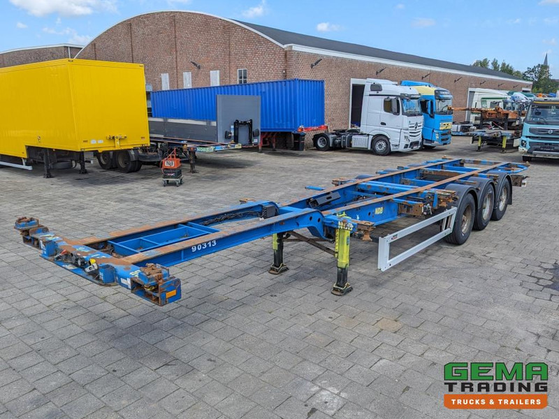 Krone SD27 3-Assen BPW Drumbrakes - 4700KG - All Connections (O1913) - Semi-remorque porte-conteneur/ Caisse mobile: photos 4 Krone SD27 3-Assen BPW Drumbrakes - 4700KG - All Connections (O1913) - Semi-remorque porte-conteneur/ Caisse mobile: photos 4