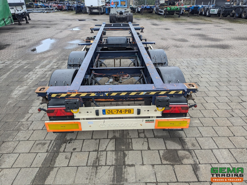 Krone SZC 18 2-Assen BPW - Luchtvering - Schijfremmen - 20FT aansluiting - 09/2025APK - Semi-remorque porte-conteneur/ Caisse mobile: photos 5 Krone SZC 18 2-Assen BPW - Luchtvering - Schijfremmen - 20FT aansluiting - 09/2025APK - Semi-remorque porte-conteneur/ Caisse mobile: photos 5