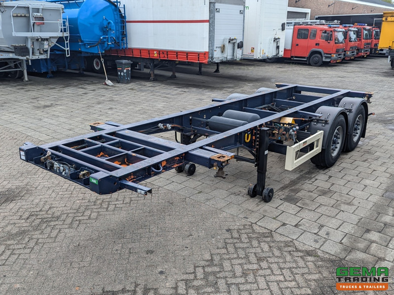 Krone SZC 18 2-Assen BPW - Luchtvering - Schijfremmen - 20FT aansluiting - 09/2025APK - Semi-remorque porte-conteneur/ Caisse mobile: photos 2 Krone SZC 18 2-Assen BPW - Luchtvering - Schijfremmen - 20FT aansluiting - 09/2025APK - Semi-remorque porte-conteneur/ Caisse mobile: photos 2