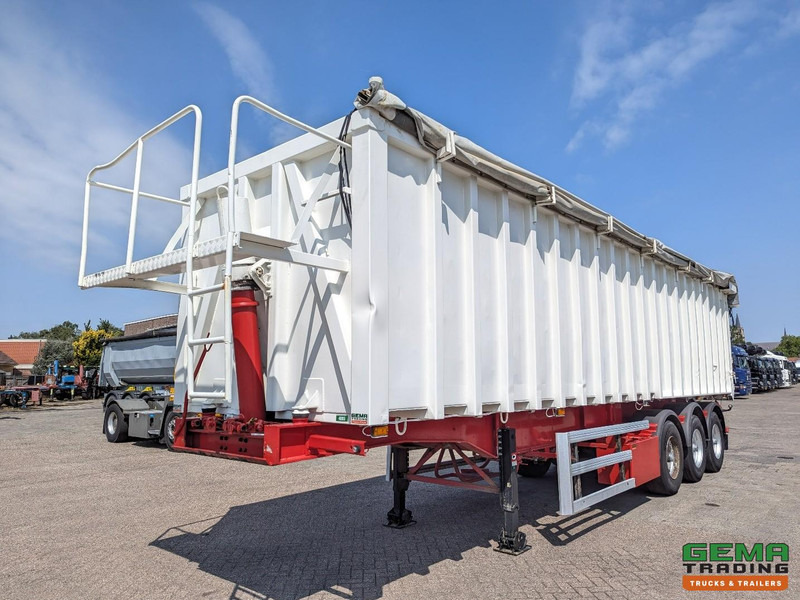 OVA 38OK911 3-Assen - Kipper 46m³ - Staal/Alu - Trommelremmen - Naloop As - 12/2025 APK - Semi-remorque benne: photos 1 OVA 38OK911 3-Assen - Kipper 46m³ - Staal/Alu - Trommelremmen - Naloop As - 12/2025 APK - Semi-remorque benne: photos 1