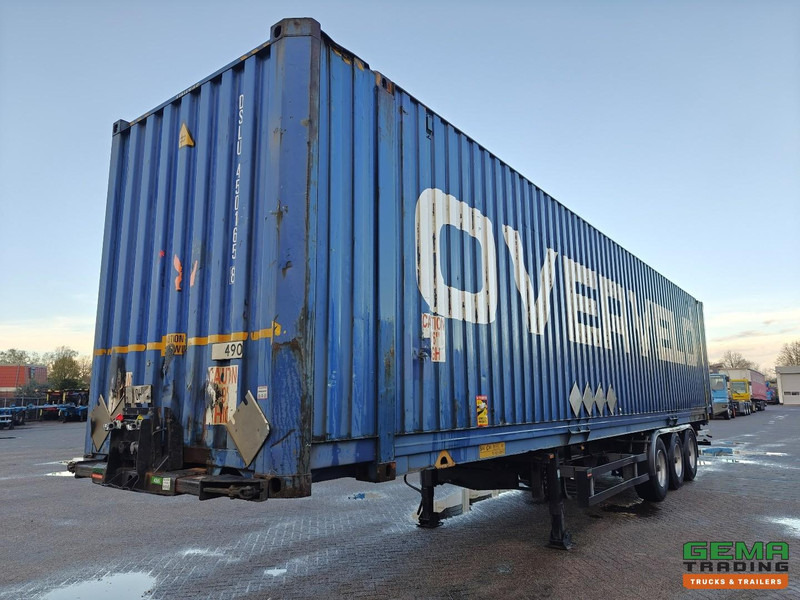 Pacton T3-007 3-Assen BPW - Containerchassis + 45FT HiCube Container - Reservewieldrager - Semi-remorque porte-conteneur/ Caisse mobile: photos 2 Pacton T3-007 3-Assen BPW - Containerchassis + 45FT HiCube Container - Reservewieldrager - Semi-remorque porte-conteneur/ Caisse mobile: photos 2