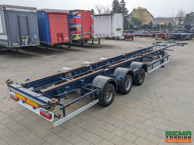 Renders RMOC 12 27CC 3-Assen BPW - Dubbellucht - Trommelremmen - 40FT - Schotelhoogte 105cm - Semi-remorque porte-conteneur/ Caisse mobile: photos 1 Renders RMOC 12 27CC 3-Assen BPW - Dubbellucht - Trommelremmen - 40FT - Schotelhoogte 105cm - Semi-remorque porte-conteneur/ Caisse mobile: photos 1