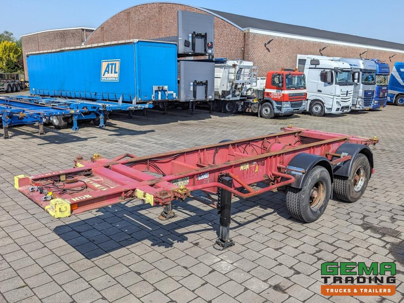SHLADOT SD-901M 2-Assen ROR DrumBrakes - SteelSuspension - 20FT Connection (O1870) - Semi-remorque porte-conteneur/ Caisse mobile: photos 1 SHLADOT SD-901M 2-Assen ROR DrumBrakes - SteelSuspension - 20FT Connection (O1870) - Semi-remorque porte-conteneur/ Caisse mobile: photos 1