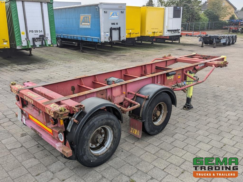 SHLADOT SD-901M 20FT 2-Assen ROR DrumBrakes - Steel Suspension - 20 units in Stock (O1985) - Semi-remorque porte-conteneur/ Caisse mobile: photos 2 SHLADOT SD-901M 20FT 2-Assen ROR DrumBrakes - Steel Suspension - 20 units in Stock (O1985) - Semi-remorque porte-conteneur/ Caisse mobile: photos 2