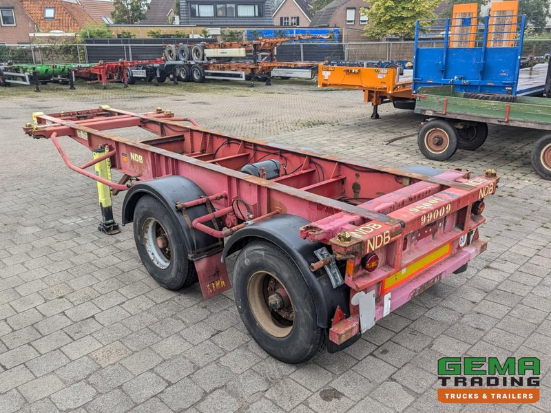 SHLADOT SD-901M 20FT 2-Assen ROR DrumBrakes - Steel Suspension - 20 units in Stock (O1985) - Semi-remorque porte-conteneur/ Caisse mobile: photos 3 SHLADOT SD-901M 20FT 2-Assen ROR DrumBrakes - Steel Suspension - 20 units in Stock (O1985) - Semi-remorque porte-conteneur/ Caisse mobile: photos 3