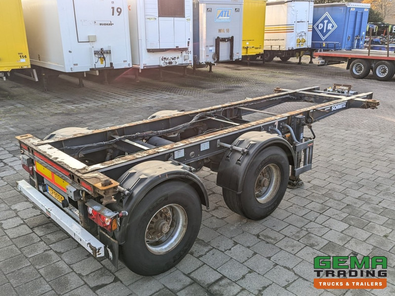 Schmitz Cargobull SCF 20 2-Assen BPW DrumBrakes - 20FT Connection - 2419KG (O2060) - Semi-remorque porte-conteneur/ Caisse mobile: photos 2 Schmitz Cargobull SCF 20 2-Assen BPW DrumBrakes - 20FT Connection - 2419KG (O2060) - Semi-remorque porte-conteneur/ Caisse mobile: photos 2
