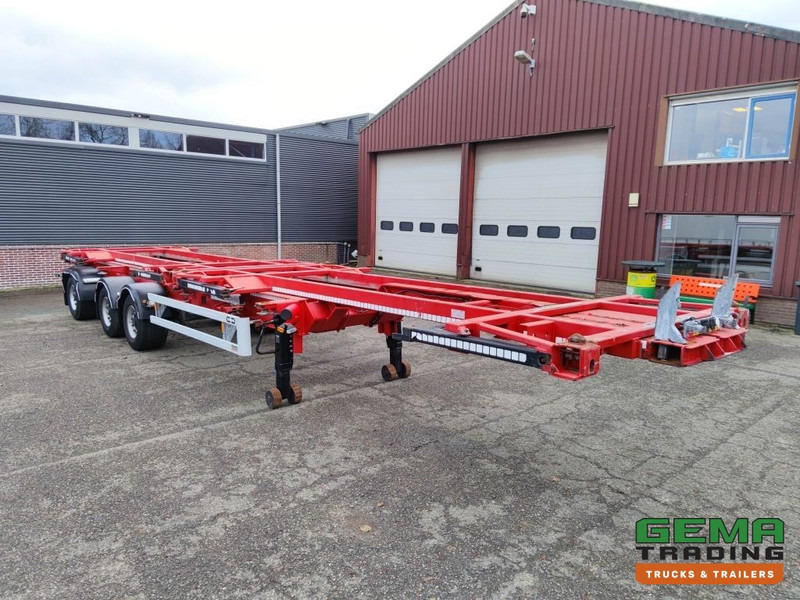 Van Hool A3C002 StuurasAs - 2x 20FT Frames - All Connections (O826) - Semi-remorque porte-conteneur/ Caisse mobile: photos 4 Van Hool A3C002 StuurasAs - 2x 20FT Frames - All Connections (O826) - Semi-remorque porte-conteneur/ Caisse mobile: photos 4
