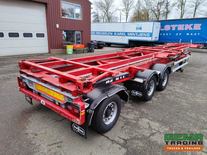 Van Hool A3C002 StuurasAs - 2x 20FT Frames - All Connections (O826) - Semi-remorque porte-conteneur/ Caisse mobile: photos 1 Van Hool A3C002 StuurasAs - 2x 20FT Frames - All Connections (O826) - Semi-remorque porte-conteneur/ Caisse mobile: photos 1