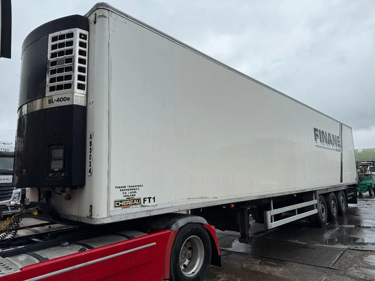 Chereau 3 Axle FRIGO Thermoking SL-400e trailer 7CM Side - Semi-remorque frigorifique: photos 1 Chereau 3 Axle FRIGO Thermoking SL-400e trailer 7CM Side - Semi-remorque frigorifique: photos 1